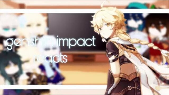 genshin impact react to aether || male MC || aether harem || GC || pt 1 ...