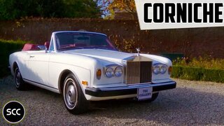 Rolls-Royce Corniche Convertible 1979 - Modest test drive - Rolls Royce V8 Engine sound | SCC TV