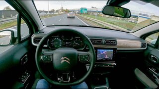 New Citroen C3 III 2021(1.2 Puretech 110 HP) | POV Test Drive #636 Joe Black