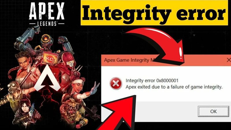 How To Fix Apex Exited Due To A Failure Of Game Integrity /Integrity ...
