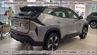 2026 Geely Boyue/Atlas/Azkarra /cityray 2026 NEW design 1.5TD 181ps