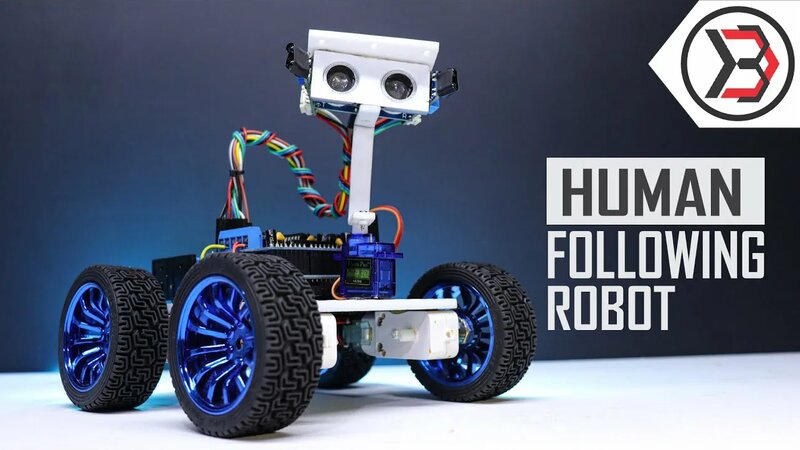 How To Make Arduino Human Following Robot - Смотреть онлайн в поиске ...