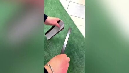 Монтаж оцинкованной грядки с полимерным покрытием "Лето-4"