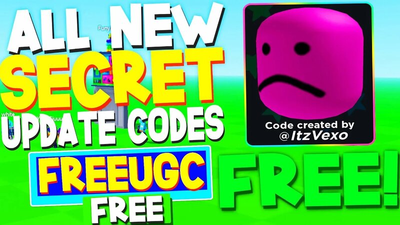 New* all working UGC codes for UGC limited codes! roblox UGC limited ...