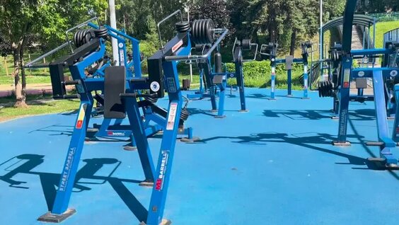 Бесплатная спортивная площадка в г.Москва, Ленинский проспект 39а — Видео от Тренировки ...