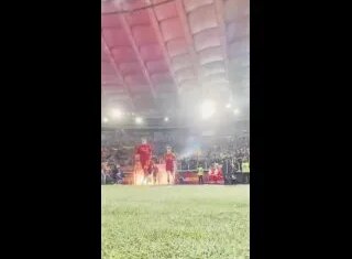 Футбольная атмосфера матча "Рома - Ювентус", от первого лица — Видео от РОМА |...