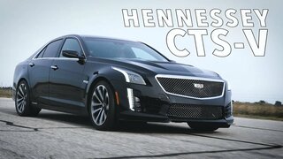 Hennessey Hpe750 CTS-V Test Drive