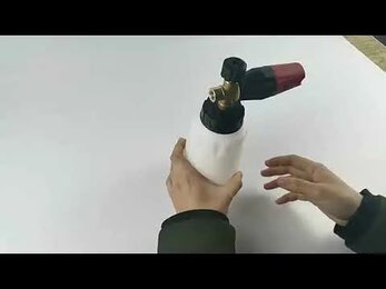 Пенная насадка (инжектор пенный) с пластиковым бачком сопло 1,2 мм