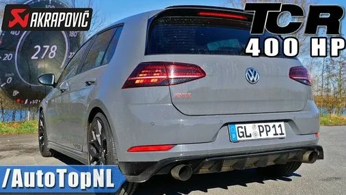 AutoTopNL | 400hp VW Golf GTI TCR MK7.5 | 100-200 POV Autobahn ...