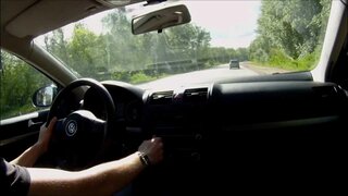 Volkswagen Jetta 2010 тест драйв/ test drive 1st person and 3rd person view