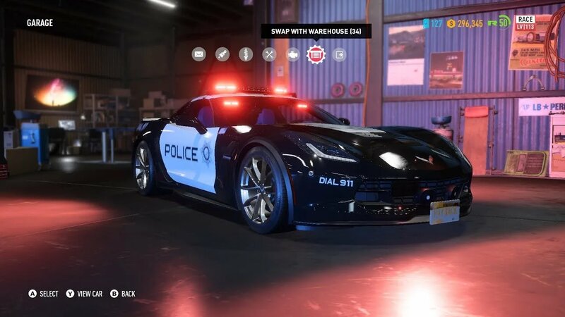 Need for speed Payback All Police Cars - Police Lights - Смотреть ...