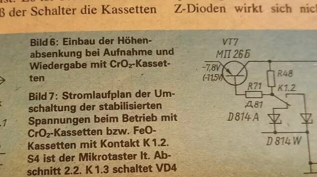 Радио-Начинающим-Ретро № 03- схема автостопа магнитофона Электроника ...