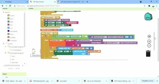 Monitoring Suhu dengan MIT App Inventor via Bluetooth Esp32 - Смотреть ...