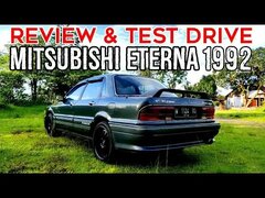 test drive & review Mitsubishi eterna 1992 legendaris | Climax Garage
