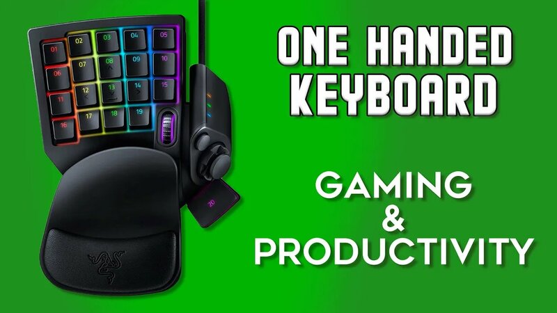Razer Tartarus V2 One Handed Keyboard ASMR Unboxing + Photo Editing ...