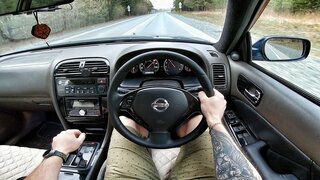 1997 Nissan Cedric Y33 2.0 AT - POV TEST Drive