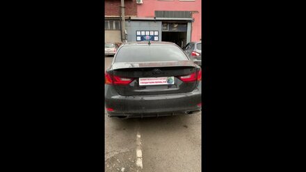 Lexus ES Управляемый выхлоп с кнопки и тюнинг выхлопной