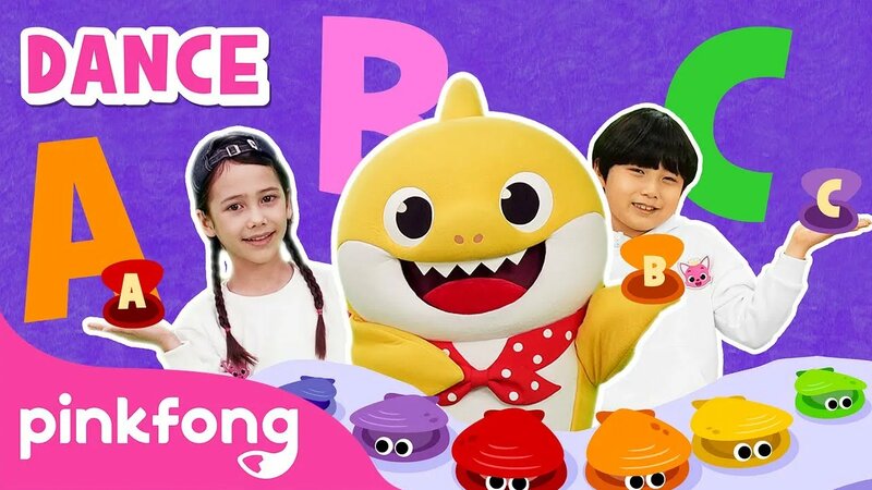 [4K] Shark ABC | Dance Along | Kids Rhymes | Let's Dance Together ...
