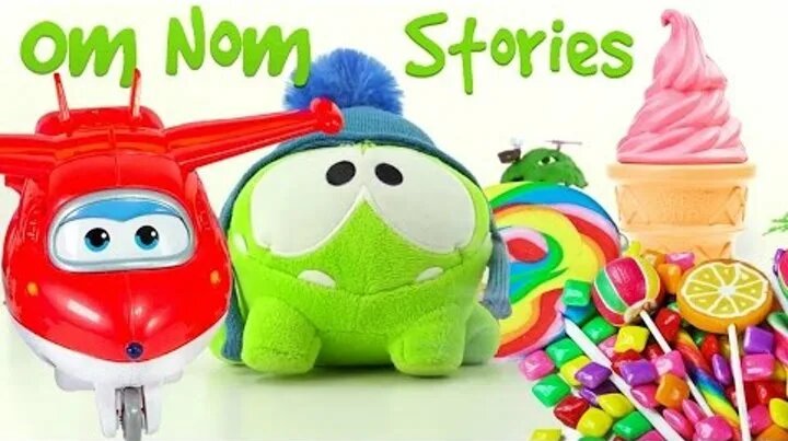 Видео Om Nom Stories and Cut the Rope. Om Nom toys and Om Nom full ...