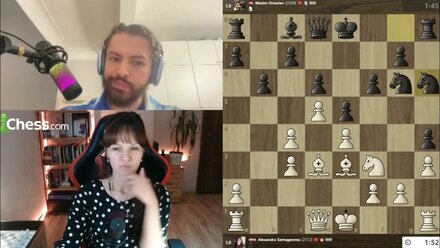ОБЕЩАЛ СОЛИДНОСТЬ - ПОКАЖУ ВАМ СОЛИДНОСТЬ! // WFM ALEXANDRA SAMAGANOVA vs FM МАКСИМ ОМАРИЕВ #шахматы