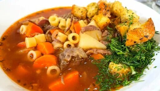 Вкусный Суп на каждый день, который Понравится Всем! Суп с говядиной и овощами. — Видео от Вкусный ф...