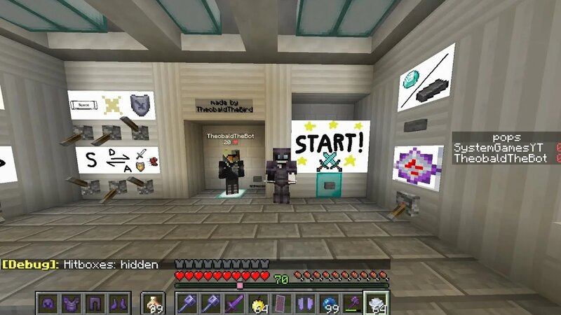 How to Use TheoBaldTheBirds Practice Map For Mace PVP Practice # ...