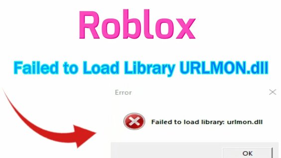 How to fix Error Failed to Load Library Urlmon.dll in Roblox - Смотреть ...