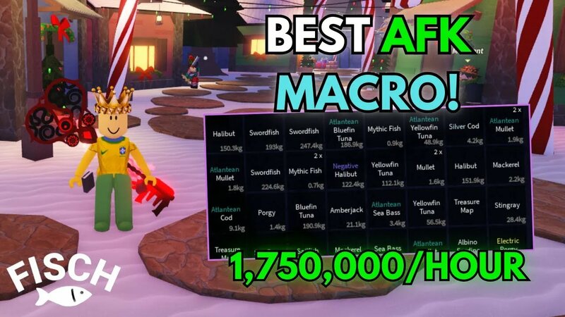 BEST Automatic AFK Fisch Macro Roblox! How To Macro in Fisch ...