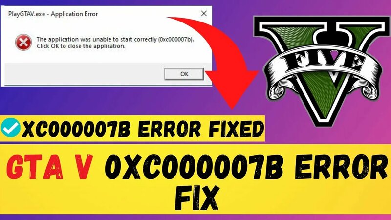 GTA V 0xc000007b Error Fix | EASY Solution 100% Working | GTA 5 ...
