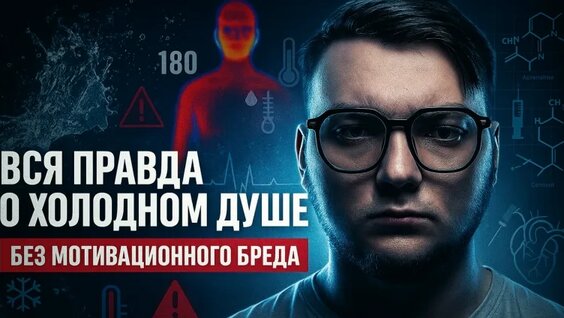 Холодный душ: польза или вред для здоровья? — Видео от Академия Павлова