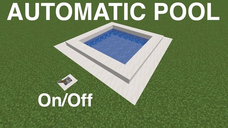 How To Build an Automatic Pool in Minecraft - Смотреть онлайн в поиске ...