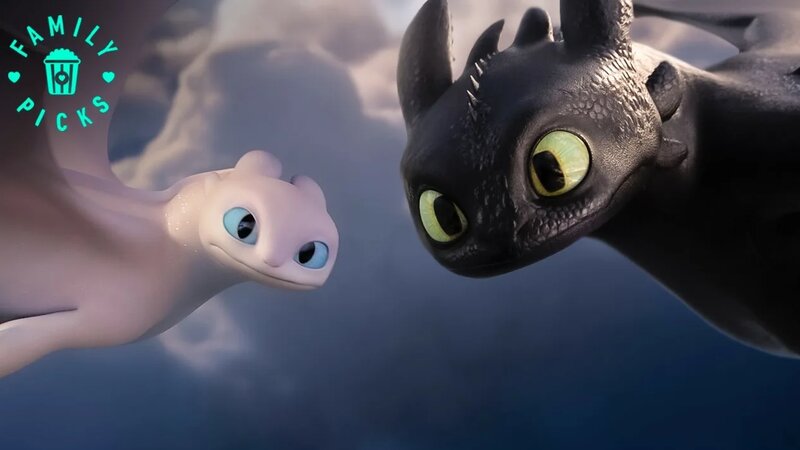 Toothless Learns to Woo the Light Fury | How to Train Your Dragon: The ...