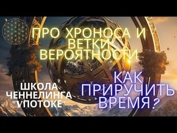 КОНТРОЛЬ ВРЕМЕНИ ЧЕРЕЗ ХРОНОСА/ШКОЛА ЧЕННЕЛИНГА #ВПОТОКЕ