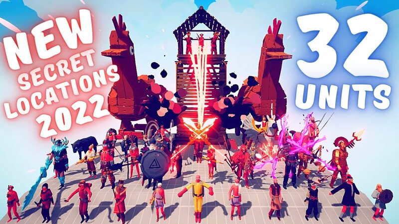 ALL 32 NEW Hidden Units Secret Locations - Totally Accurate Battle ...