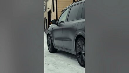 Крутость запредельная! Представляем вам LiXiang L9 без хрома и полностью в матовой пленке!