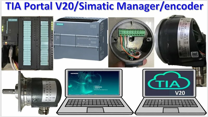 Multi PLCs connect with Encoders, TIA Portal V20, Simatic Manager/WinCC ...