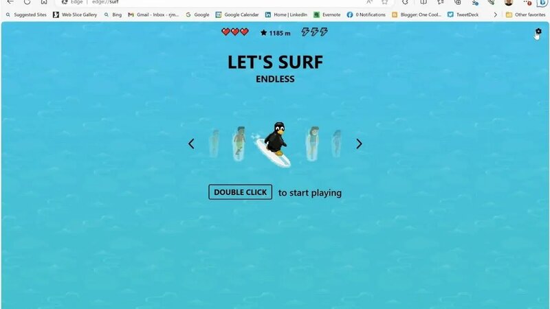 How to Play the Microsoft Edge Surf Game - Смотреть онлайн в поиске ...