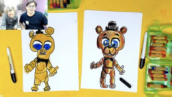 Nightmare Fredbear – 2020 - Dmitri Desenhos