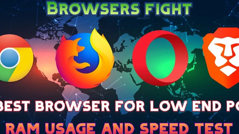 Chrome VS Opera VS Firefox VS Brave | Speed Test | Ram Usage |2021 ...