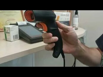 Сканер штрих кода 9510 краш тест - Сканер Мой POS MSC-9510C2D краш тест.