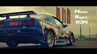 Тест-драйв Nissan Skyline r34 [Ниссан скайлайн]
