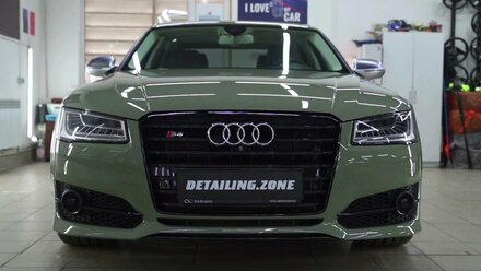 Из обычной черной Audi S8 с пробегом ➡️ в абсолютно новую «ракету🚀»