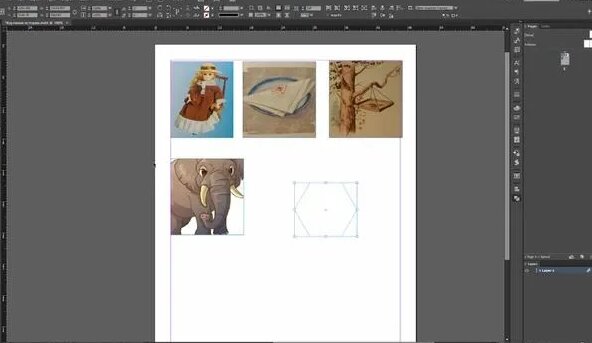 Индизайн - как быстро поместить картинку вновый фрэйм - Indesign ...