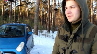 Тест драйв subaru r2 (французский питбуль)