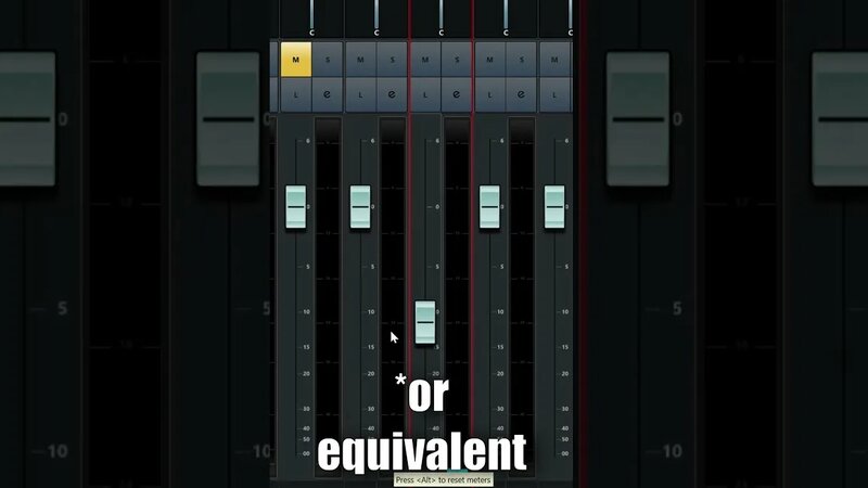 Set up your fader levels like this! #shorts - Yandex Video aramada ...
