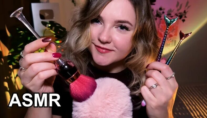Нежный АСМР с кисточками ° .ೃ࿔__･｜Velvet Stash ASMR — Видео от ...