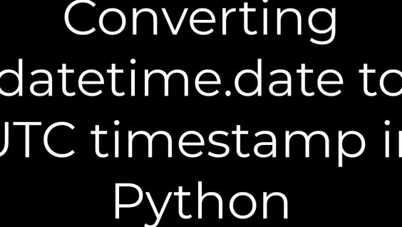 python convert unix timestamp to datetime: 815 video Yandex'te bulundu