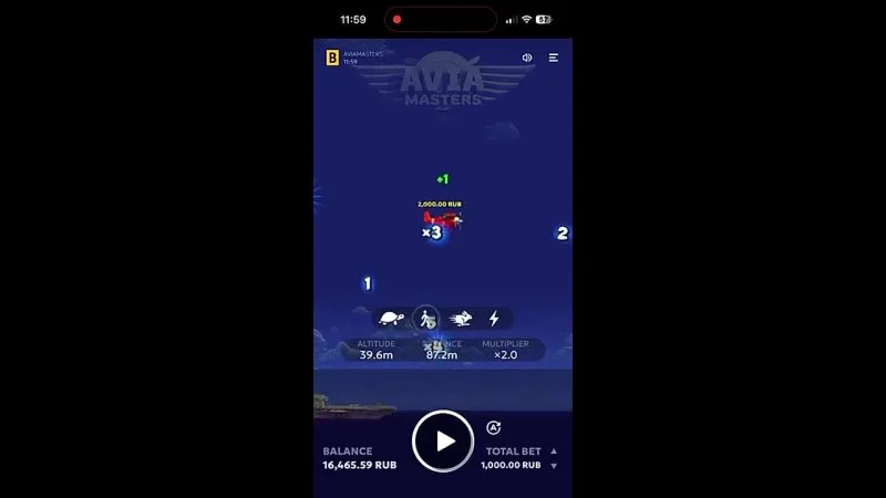 Avia Masters bonus calculation example