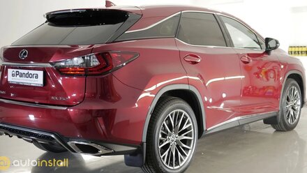 Lexus RX 200T RX350 Установка сигнализации, полировка, керамика, шумоизоляция. Часть 1