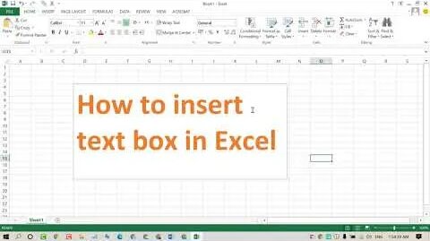 how to insert text box in excel - Yandex Video aramada çevrimiçi izle